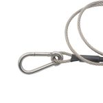 ⁦Stainless steel 4mm x 80cm safety rope⁩ - الصورة ⁦4⁩