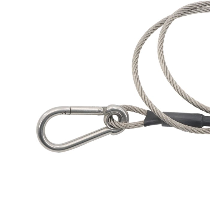⁦Stainless steel 4mm x 80cm safety rope⁩ - الصورة ⁦4⁩