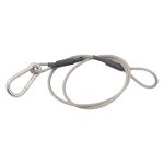 ⁦Stainless steel 5mm x 85cm safety rope⁩ - الصورة ⁦3⁩