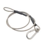 ⁦Stainless steel 5mm x 85cm safety rope⁩ - الصورة ⁦4⁩