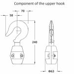 2000kg 25m electric hoist – Image 3
