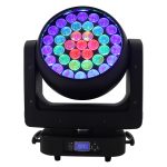 37 25W RGBW 4-in-1 Focusable Wash LED Moving Head Lights