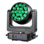19 25W RGBW 四合一可聚焦清洗 LED 摇头灯