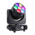 Đèn LED chiếu sáng RGBW 4-in-1 công suất 40W, có thể điều chỉnh tiêu cự và điều khiển tập trung.