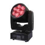 7 顆 12W RGBW 4 合 1 可聚焦 LED 洗車燈