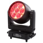 7 مصابيح رأس متحرّكة LED ذات تركيز بؤري دوّار 60 واط 60 واط
