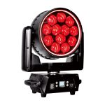 Outdoor waterproof 12x40w focusable dyed LED moving head light