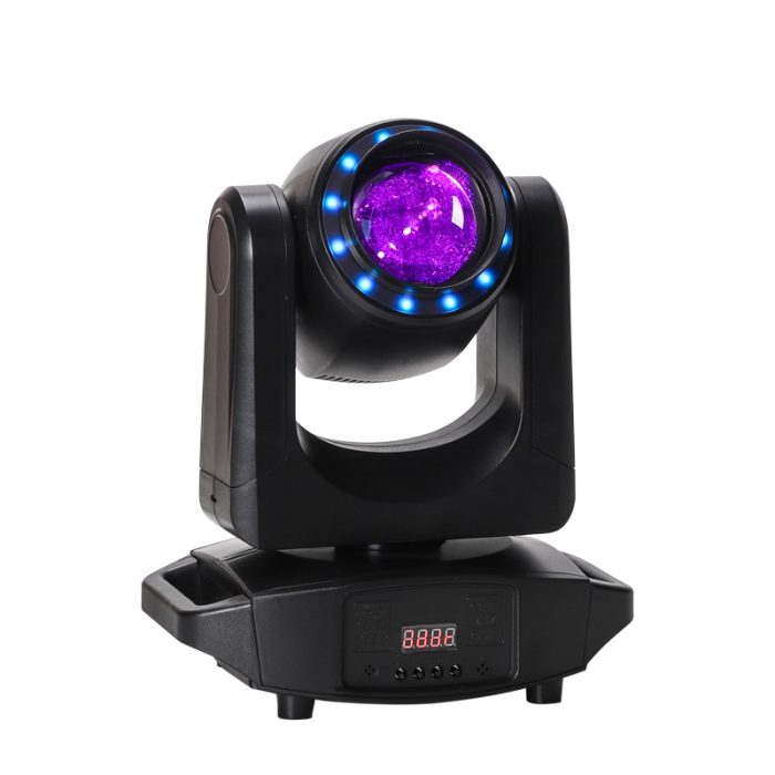 80w LED beam moving head light with auxiliary light - Ảnh 4