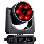 Lampe wash à tête mobile 7x40W LED Bee-Eye