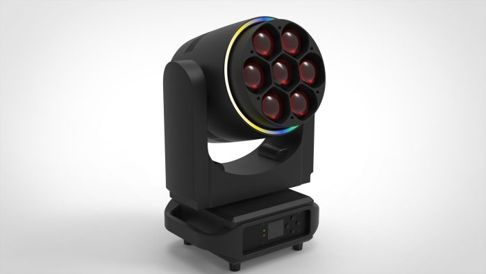 7x40W LED Bee-Eye Moving Head Wash Light – Image 7
