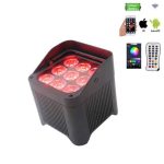 Outdoor Waterproof 9x18W 6-in-1 LED Wireless Battery Par Light