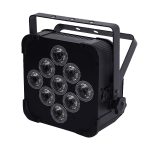 Wireless Battery 9pcs 18W RGBWA UV 6-in-1 LED Flat Pad