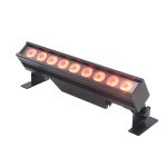 戶外 Wi-Fi 控制 9 件 18W RGBAW UV 電池供電的無線 LED 洗牆燈