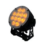 Outdoor Waterproof 12x18W 6-in-1 LED Wireless Battery Par Light with Softlight Cover