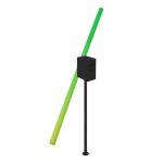 1 meter 360° rotating colorful cloud tube - Ảnh 3