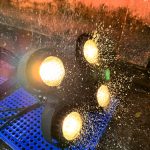 ⁦Outdoor waterproof 4pcs 100w COB white LED audience light⁩ - الصورة ⁦2⁩