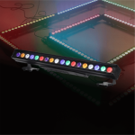 戶外防水 18 顆 20 瓦 RGBWA UV 6 合 1 點控 LED 洗牆燈