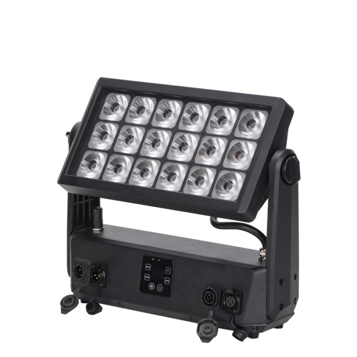 ⁦Outdoor waterproof 18x20w 6 in 1 wireless battery LED floodlight⁩ - الصورة ⁦3⁩