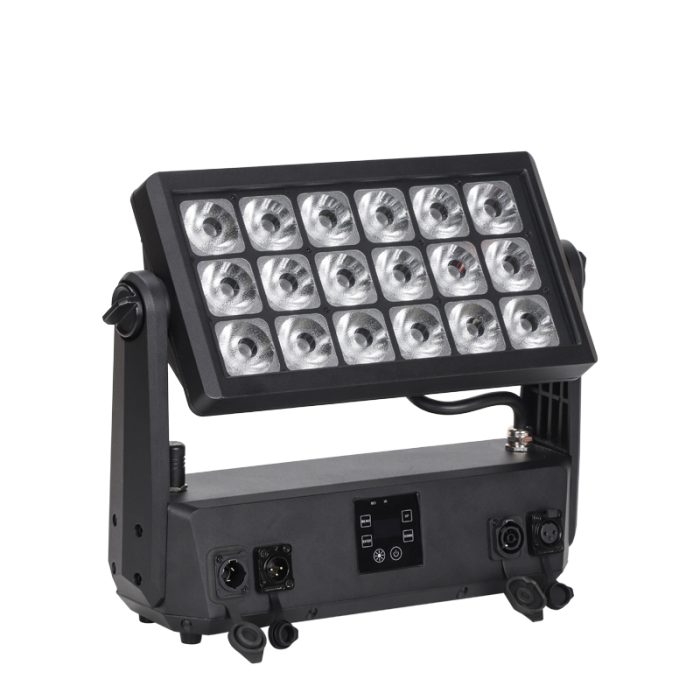 ⁦Outdoor waterproof 18x20w 6 in 1 wireless battery LED floodlight⁩ - الصورة ⁦4⁩