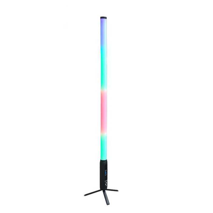 WIFI APP wireless battery 360 degree luminous RGBWA 5 in 1 pixel LED tube：圖片 2