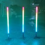 WIFI APP wireless battery 360 degree luminous RGBWA 5 in 1 pixel LED tube：圖片 3
