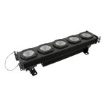Lumières matricielles LED 5pcs 15w RGBW 4-in-1 pour l'extérieur