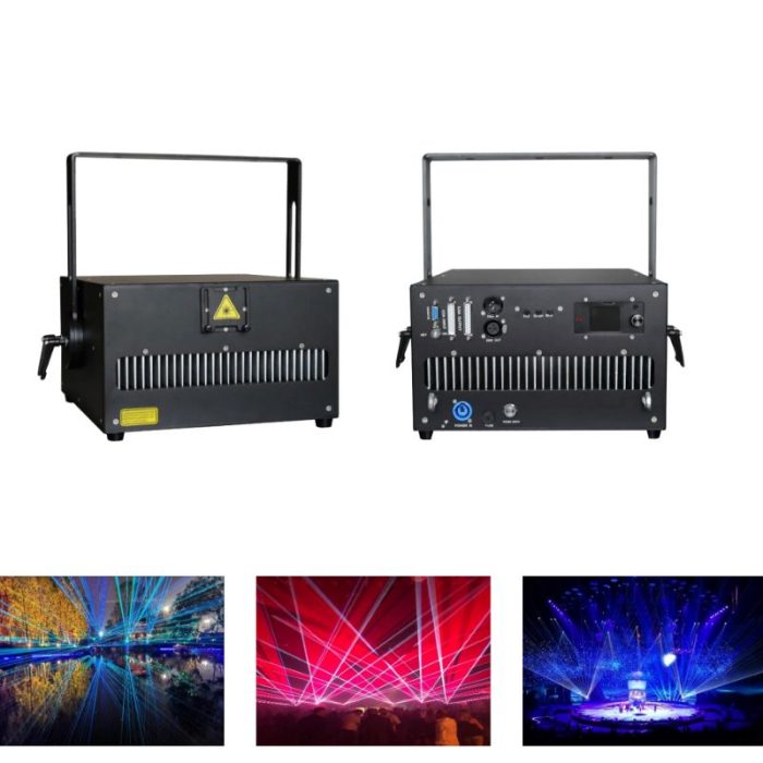 15w RGB animation laser light with built-in FB4+DMX - Image 5