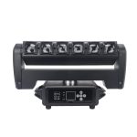 Bande LED double face 6x40w à faisceau unique contrôlé + stroboscopique Tête mobile à LED