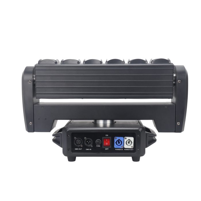 Infinite 6x40w single point control beam + strobe double-sided LED strip LED moving head – Image 3