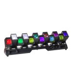 12x60w 單點控制光束染色 LED 條狀移動頭燈