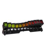 12x60w single point control beam dyed LED strip moving head light：圖片 2