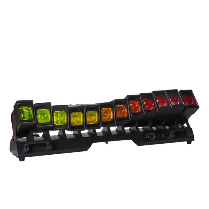 12x60w single point control beam dyed LED strip moving head light：圖片 2
