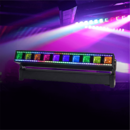 Outdoor waterproof 10x60w single point control beam dye focus LED bar moving head light LED backlight