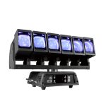 6x60w single point controlled beam T focus dyed LED snake moving head light – Image 5