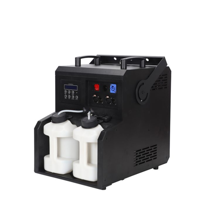 Plastic double-headed 900w RGB three-in-one LED smoke bubble machine：圖片 2