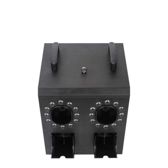 Plastic double-headed 900w RGB three-in-one LED smoke bubble machine：圖片 5
