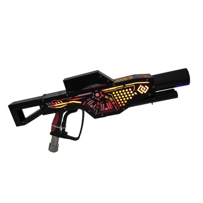 Battery-powered LED color light CO₂ spray gun - Image 3
