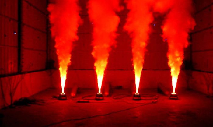 100w 12*3W RGB 3-in-1 LED CO2 gas column：圖片 4