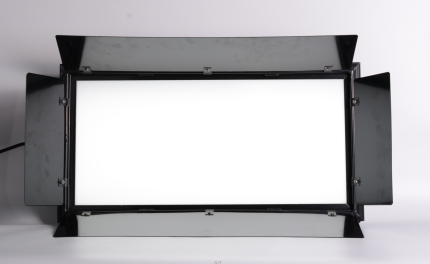 150WSoft Panel Light with Barndoors - CT-FL-150-LF